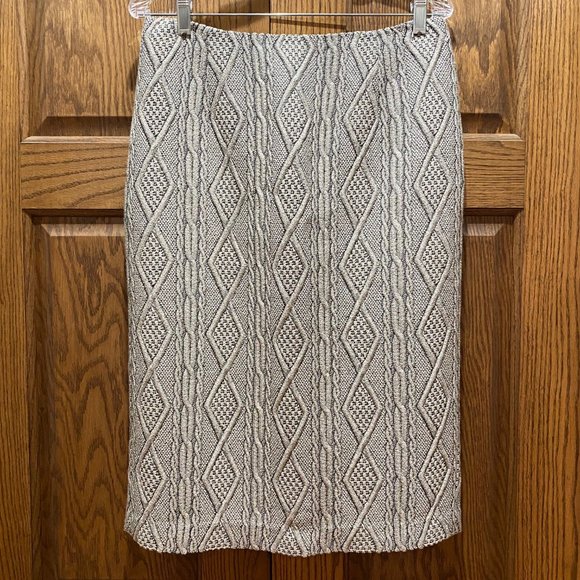 Tibi Pencil Skirt with Raised Pattern - Picture 1 of 7